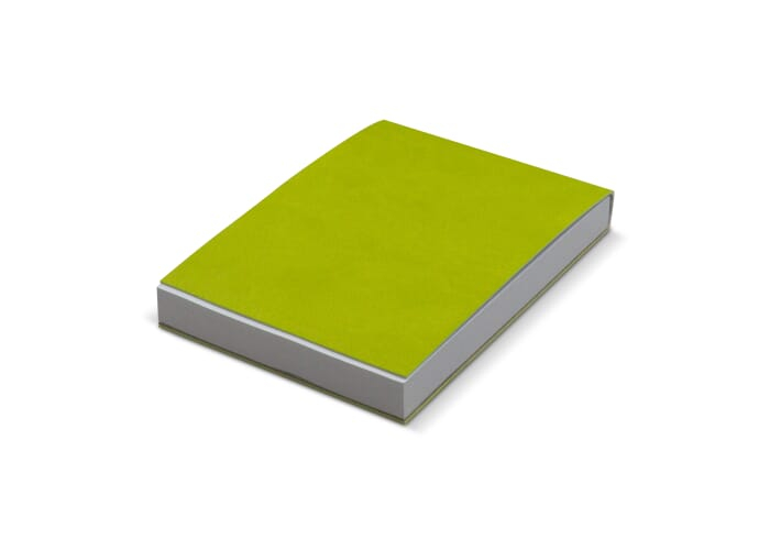 Bloc-notes personnalisable papier recyclé Vert 